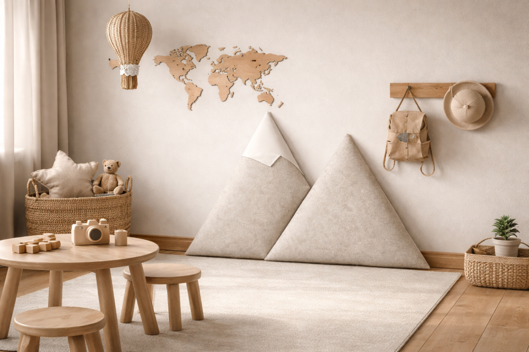 Kolory paneli tapicerowanych w pokoju dziecięcym – jak wpływają na nastrój i rozwój dziecka